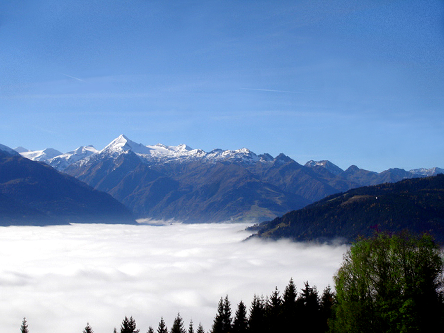 Zell am See Mitterberg Richtung Kitzsteinhorn